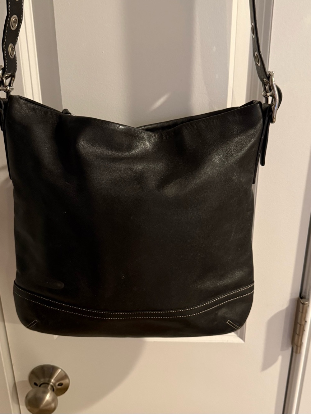 Coach Legacy Slim Duffle Soho Shoulder Bag - Picture 11 of 11